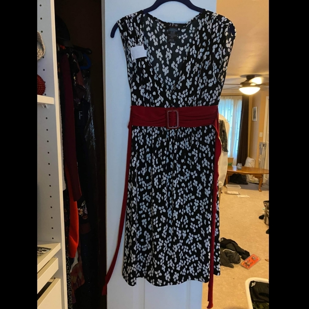 JFW Black and White Dress